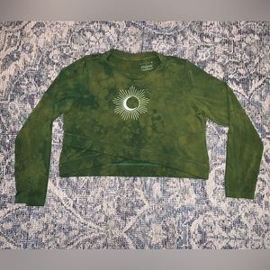 Purusha People crop long sleeve